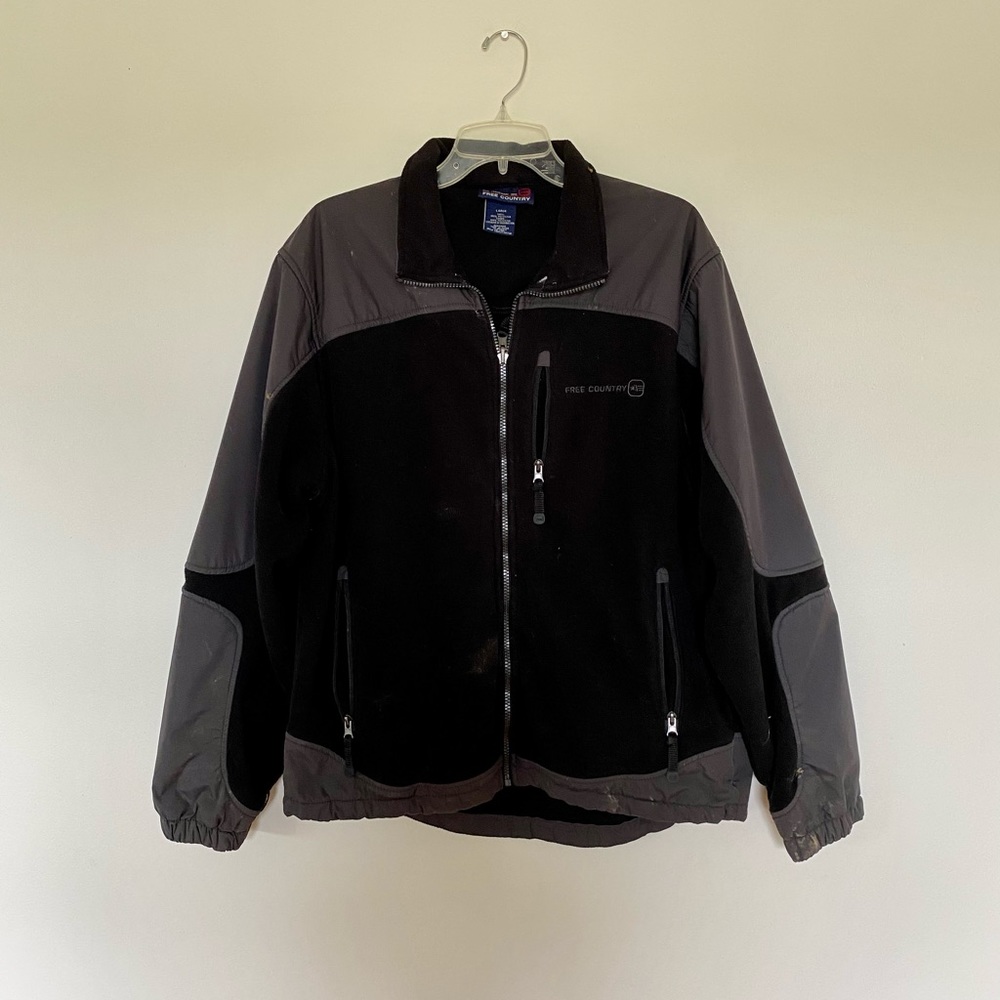 Free Country Men’s Full Zip Fleece Jacket | Size L